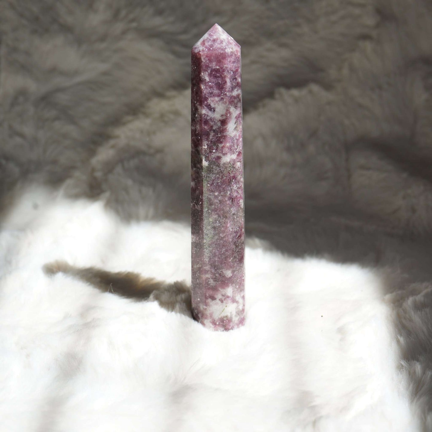 Lepidoltie crystal points