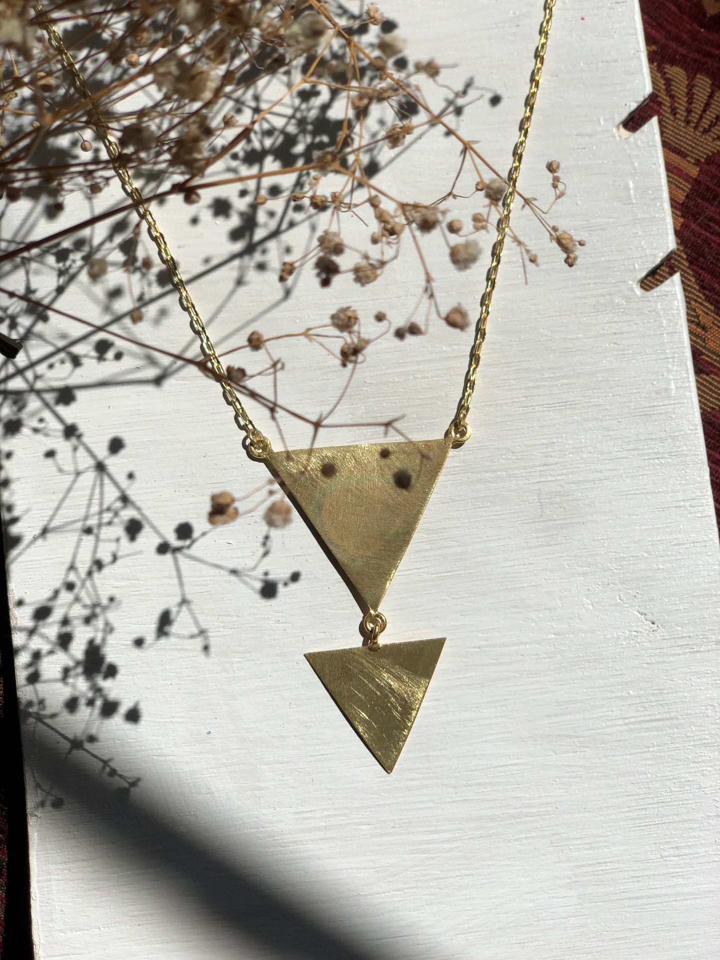 Horus Triangle Necklace