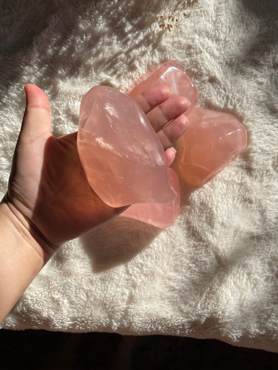 Rose Quartz Freeform -Mozambique