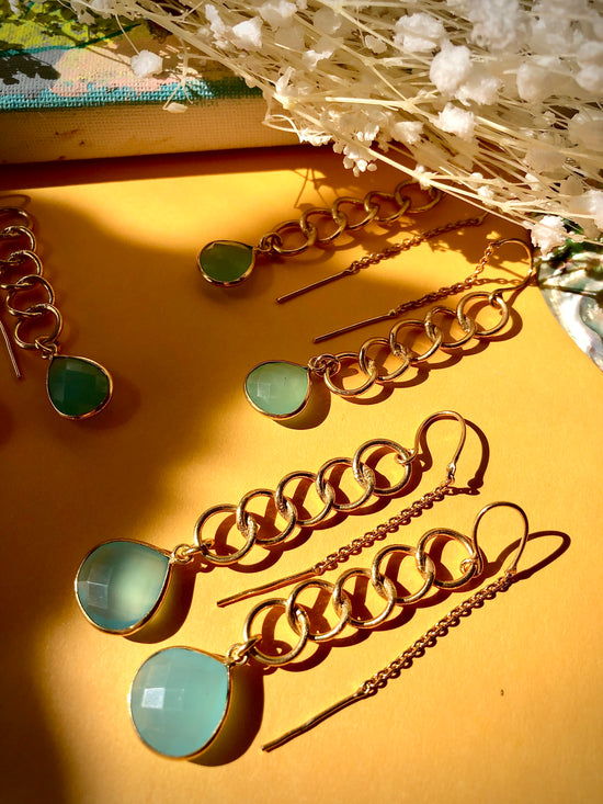 Sample Jewellery Aqua threaders 5
